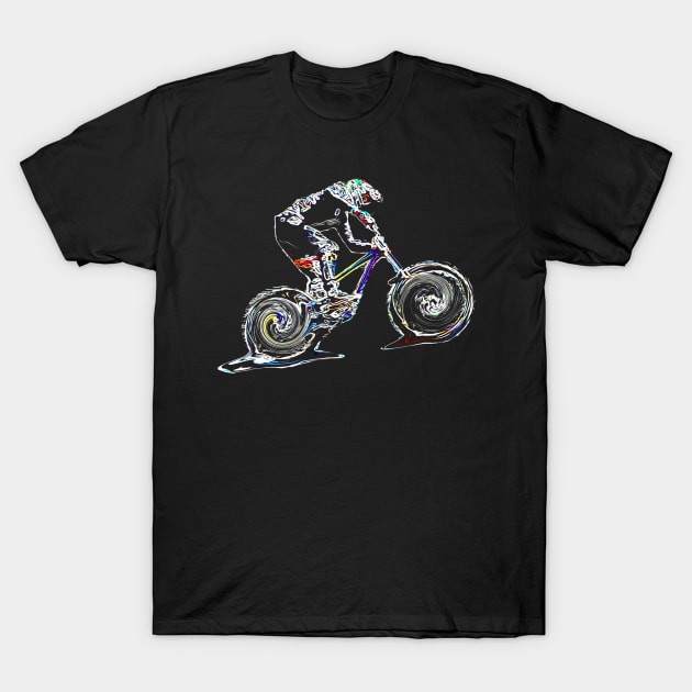 mtb T-Shirt by rickylabellevie